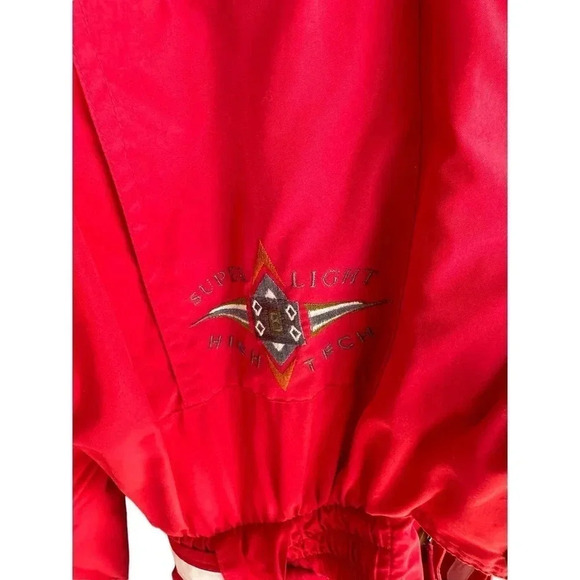 Bogner Red Long Sleeve Front Zipper USA Made Snow Bunting Ski Suit Size 6 - Picture 10 of 10
